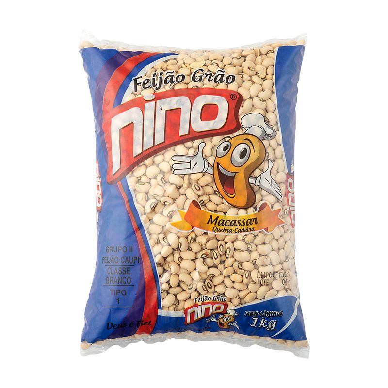 Feijao-Grao-Macassar-Nino-Pacote-1kg