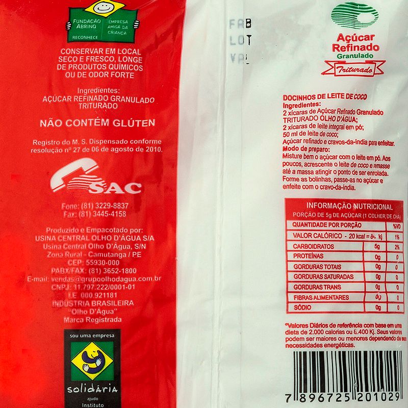 Acucar-Refinado-Granulado-Triturado-Olho-D-Agua-Pacote-1kg