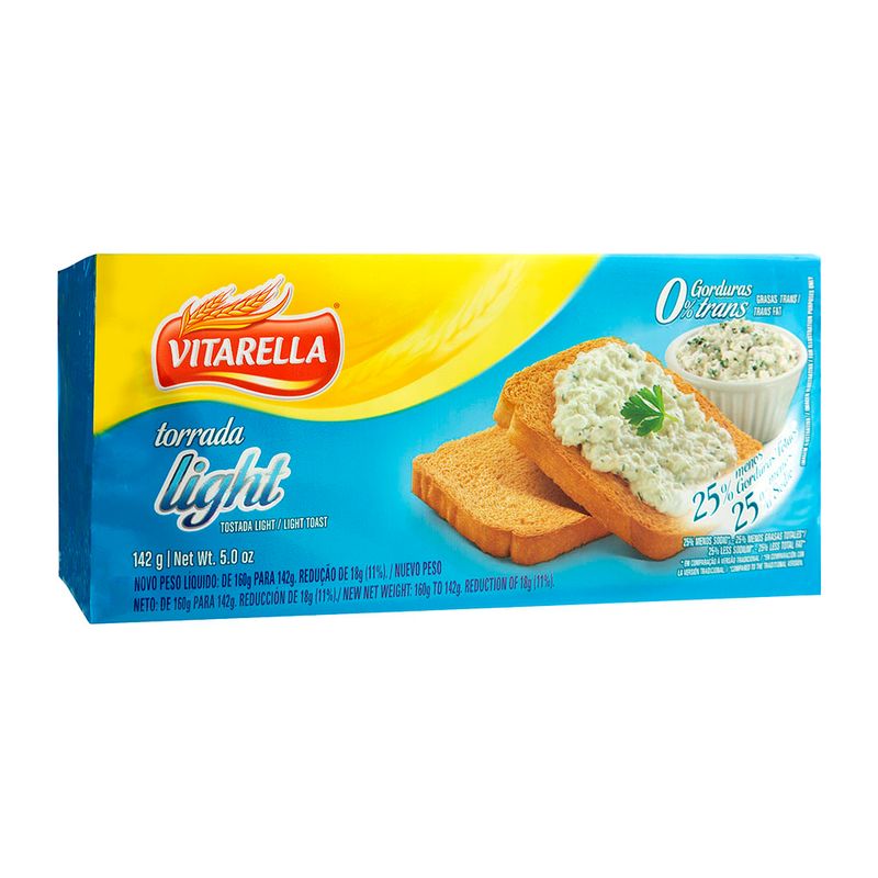 Torrada-Light-Vitarella-Pacote-142g