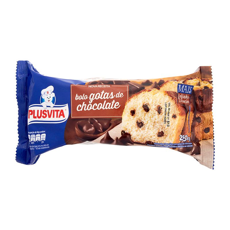 Bolo-Gotas-de-Chocolate-Plusvita-Pacote-250g