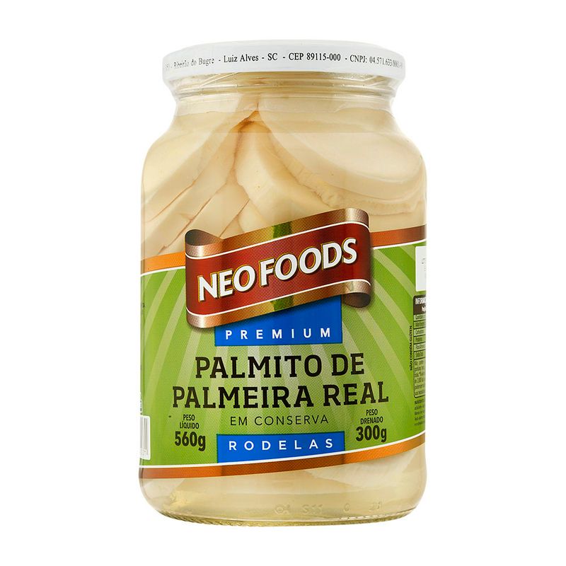 Palmito-de-Palmeira-Real-Rodelas-Neo-Foods-Premium-Vidro-300g