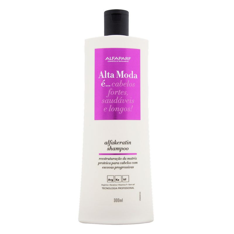 Shampoo-Alfaparf-Alta-Moda-E...-Alfakeratin-Frasco-300ml