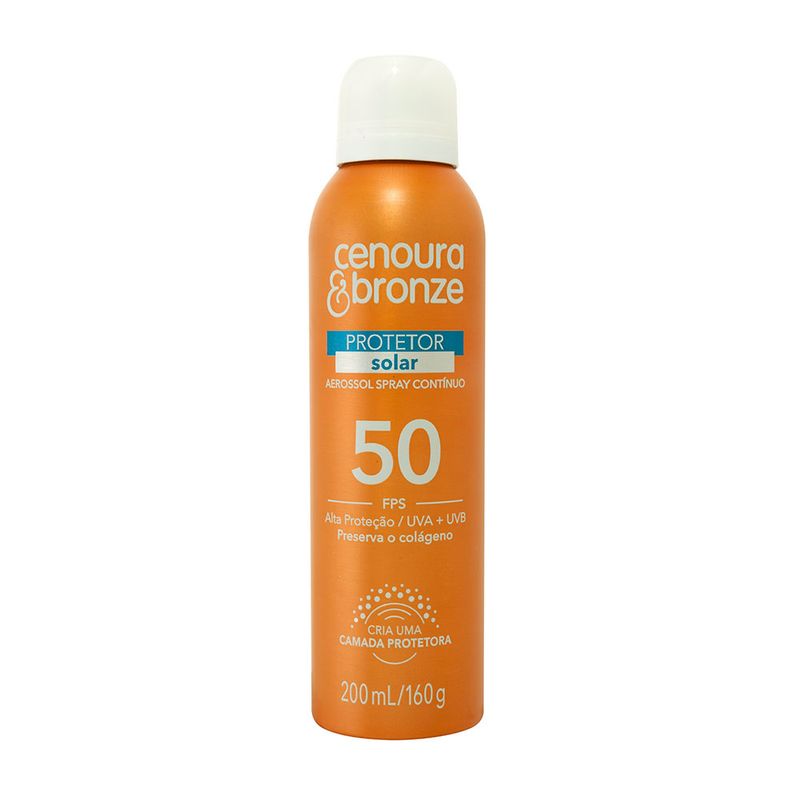 Protetor-Solar-Aerossol-FPS-50-Cenoura---Bronze-Spray-200ml