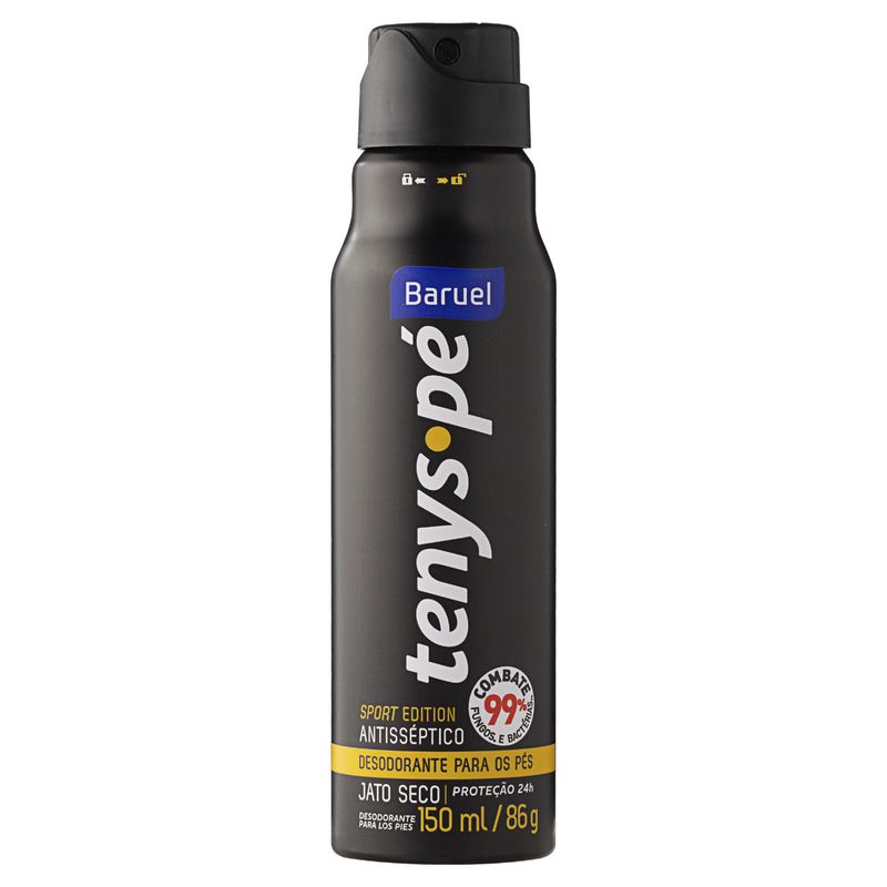 Desodorante-Antisseptico-Para-os-Pes-Sport-Edition-Tenys-Pe-Baruel-Aerossol-150ml