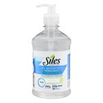 Gel-Antisseptico-Hidratante-e-Higienizador-Para-as-Maos-Fragancia-Limao-Siles-Cosmeticos-Pote-400g