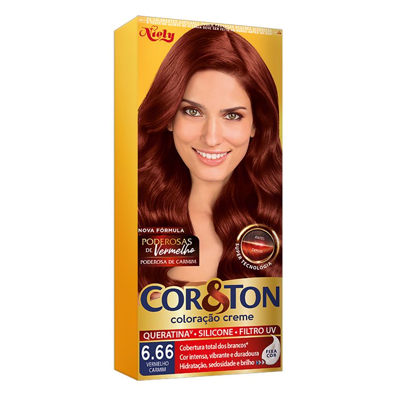 Kit-Coloracao-Creme-6.66-Vermelho-Carmim-Niely-Cor-Ton-Poderosas-de-Vermelho