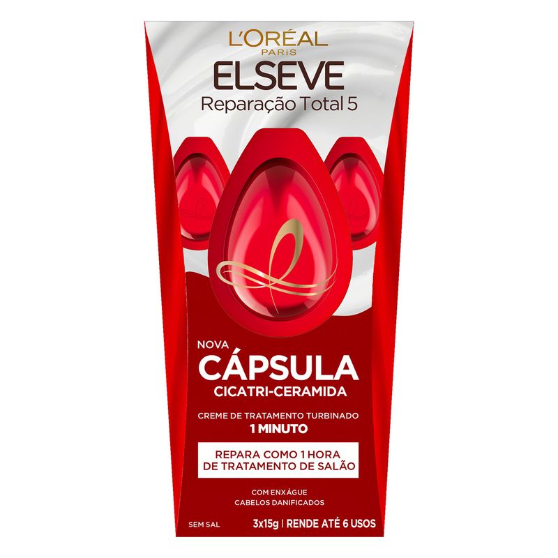 Capsula-de-Tratamento-Capilar-L-oreal-Paris-Elseve-Reparacao-Total-5-Caixa-3-Unidades-15g-Cada