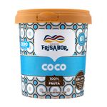 Sorvete-sem-Adicao-de-Acucar-de-Coco-Frisabor-100--Natural-da-Fruta---500-ml