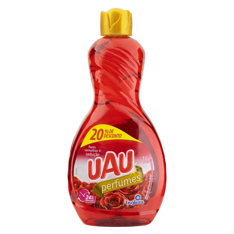 Limpador-Perfumado-Flores-Vermelhas---Seducao-Uau-Perfumes-Frasco-1l-Gratis-20--de-Desconto