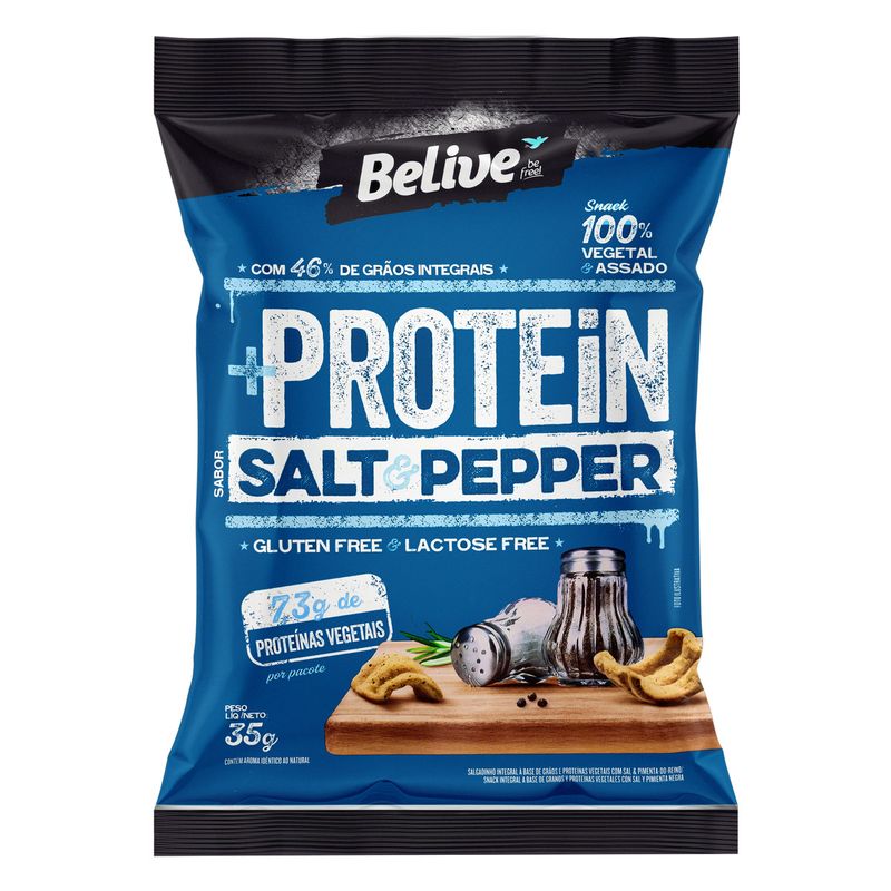Snack-Integral-Salt---Pepper-sem-Gluten-Zero-Lactose-Belive-Be-Free---Protein-Pacote-35g