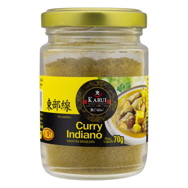 Curry-Indiano-Karui-Oriental-Vidro-70g
