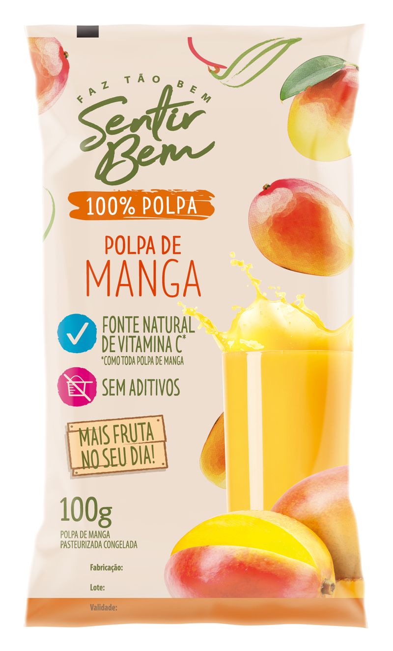 Polpa-Congelada-de-Manga-Sentir-Bem-Sache-100g