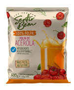 Polpa-Congelada-de-Acerola-Sentir-Bem-Pacote-com-4-Unidades-de-100g-Cada