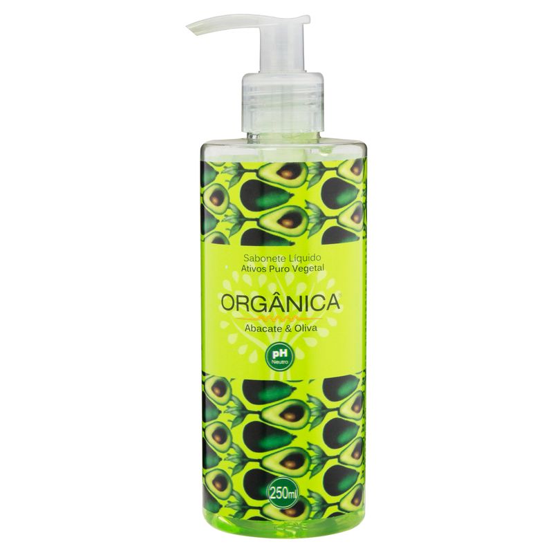 Sabonete-Liquido-Abacate---Oliva-Organica-Ativos-Puro-Vegetal-Frasco-250ml