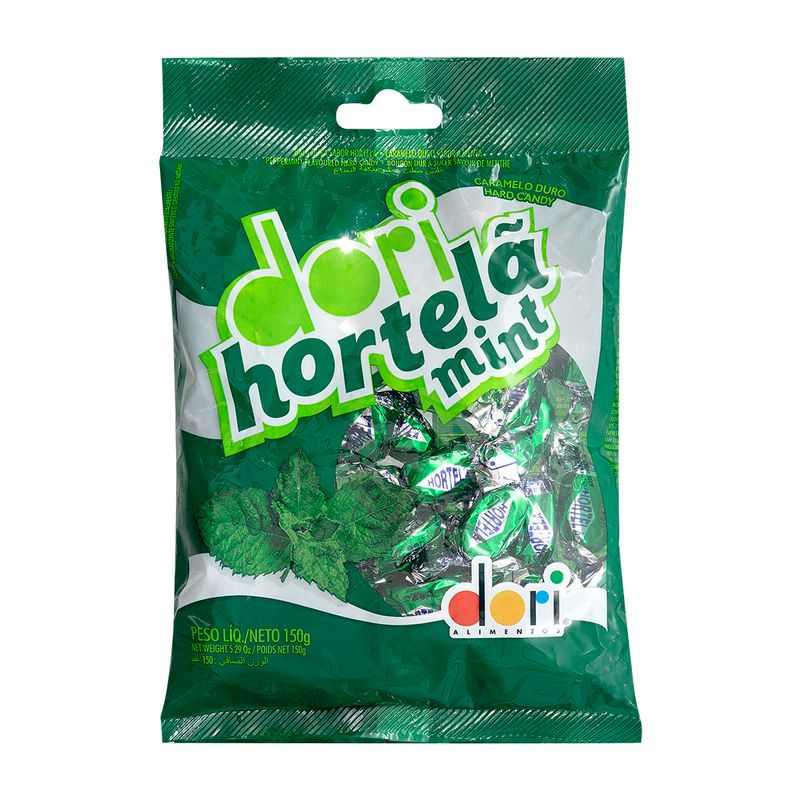 Bala-Sabor-Hortela-Mint-Dori-Pacote-150g