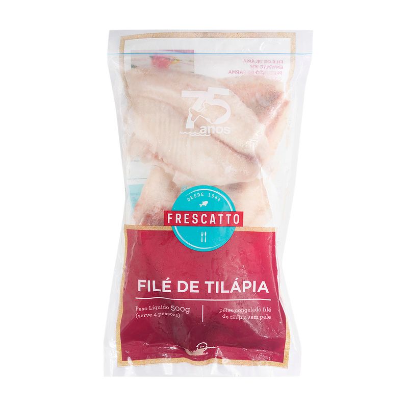 File-de-Tilapia-sem-Pele-Congelado-Frescatto-Pacote-500g