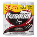 Papel-Higienico-Folha-Dupla-Neutro-Personal-Vip-Pacote-24-Unidades