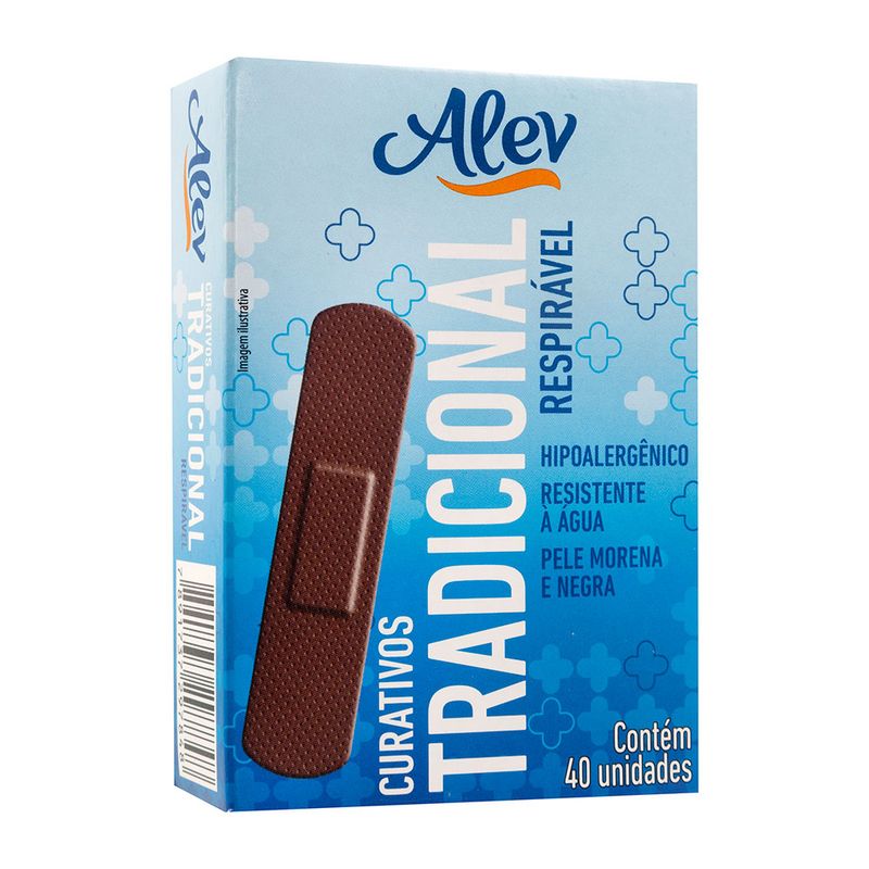 Curativos-Tradicional-Respiravel-Pele-Morena-e-Negra-Alev-Caixa-40-Unidades