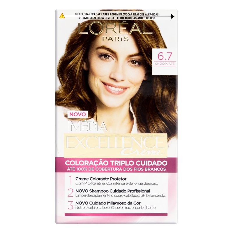 Kit-Coloracao-Creme-6.7-Chocolate-L-oreal-Paris-Imedia-Excellence