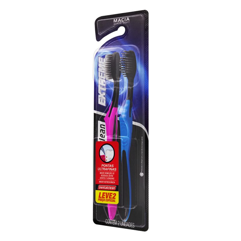 Escova-Dental-Macia-Extreme-Ice-Dentalclean-Plastico-2-Unidades