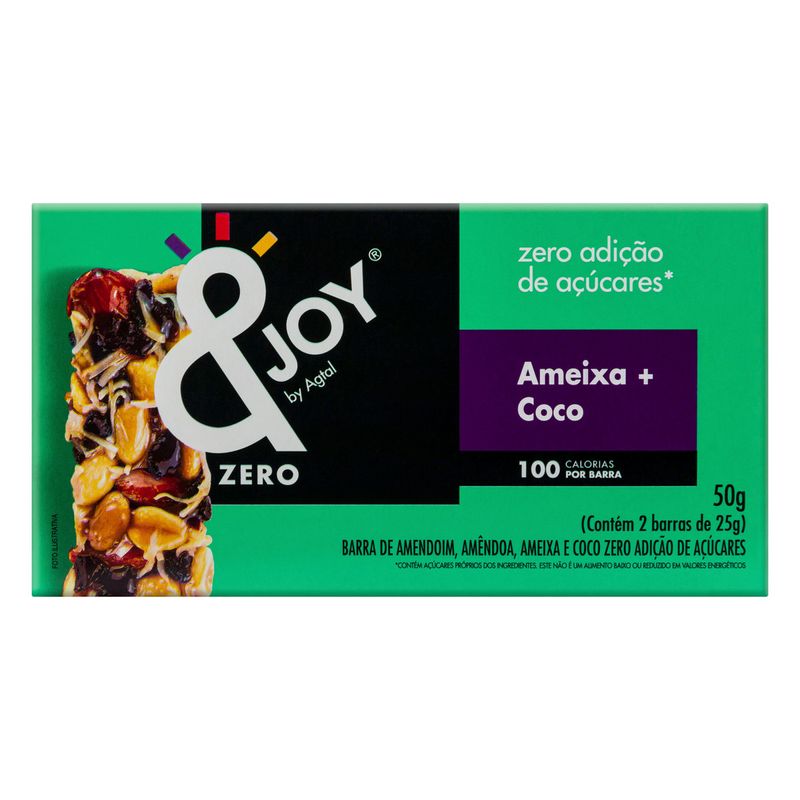 Barra-de-Nuts-Ameixa-e-Coco-Zero-Acucar--Joy-By-Agtal-Caixa-50g-com-2-Unidades