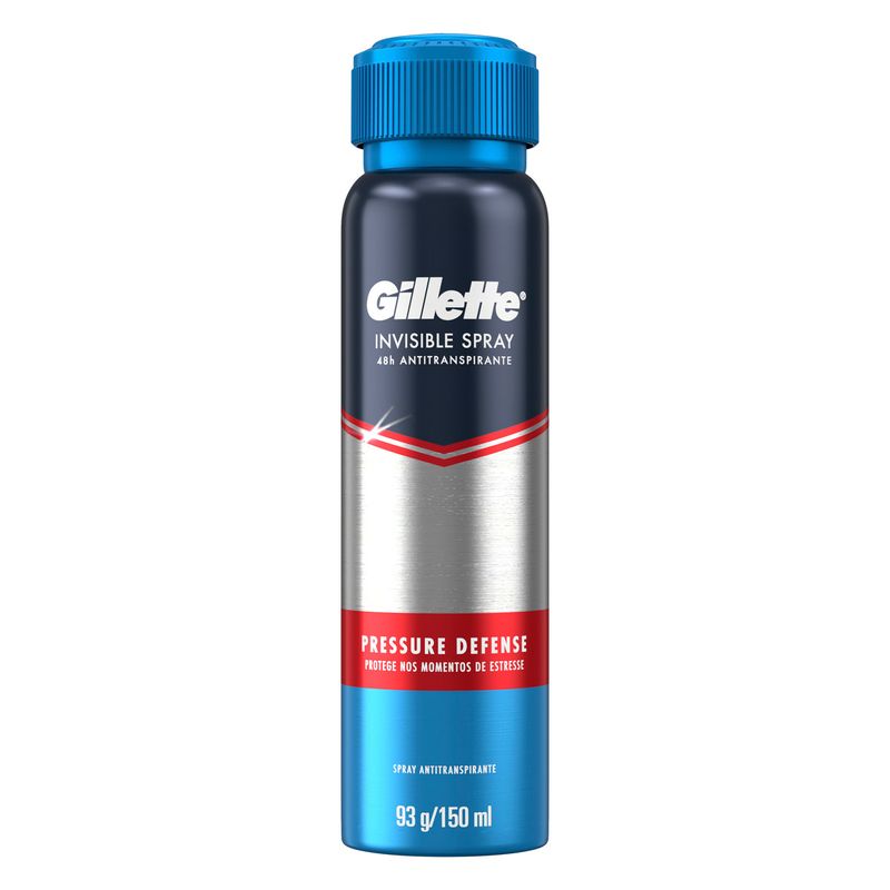 Antitranspirante-Spray-Pressure-Defense-Gillette-150ml