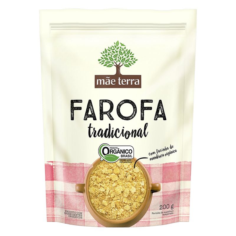 Farofa-de-Mandioca-Temperada-Tradicional-Organica-Mae-Terra-Pouch-200g