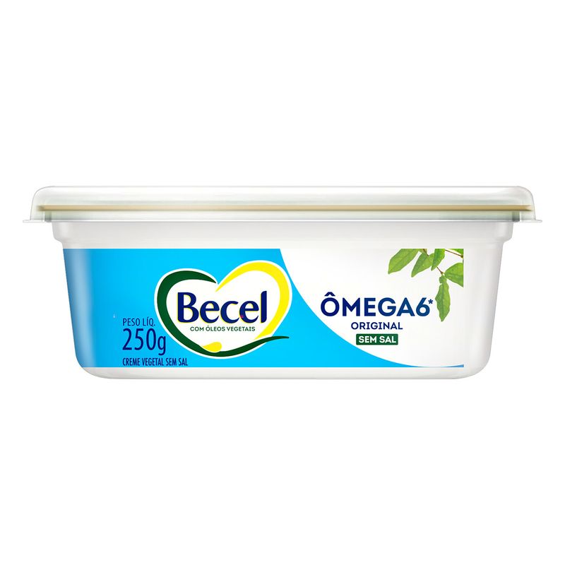 Creme-Vegetal-Original-sem-Sal-Omega-6-Original-Becel-Becel-Pote-250g