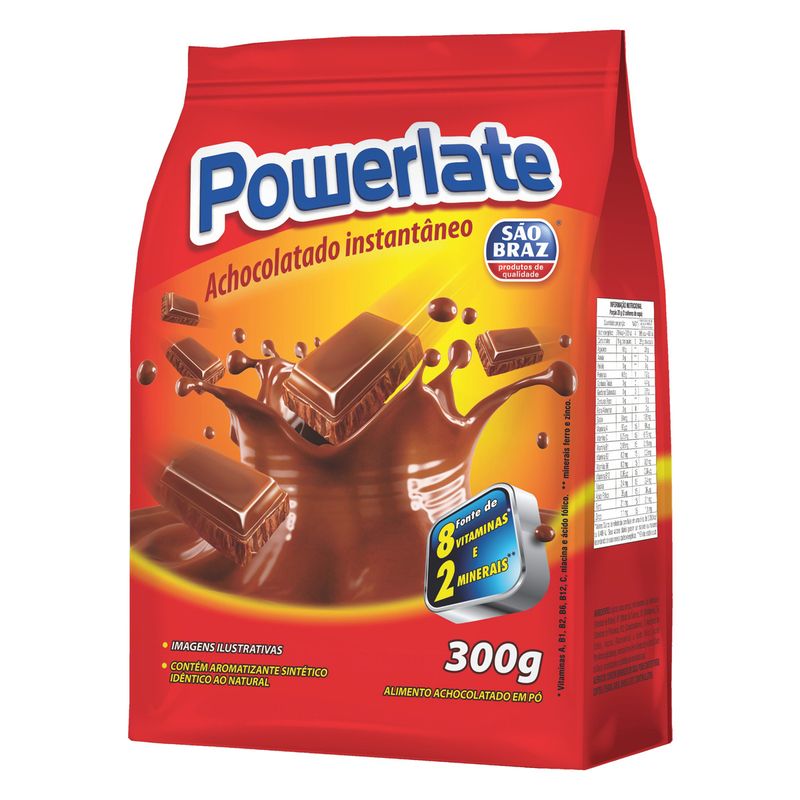 Achocolatado-em-Po-Powerlate-Pacote-300g