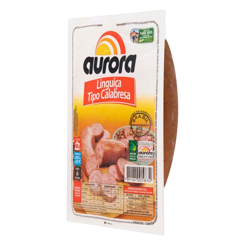 Linguica-Calabresa-Cozida-e-Defumada-Aurora-Pacote-400g