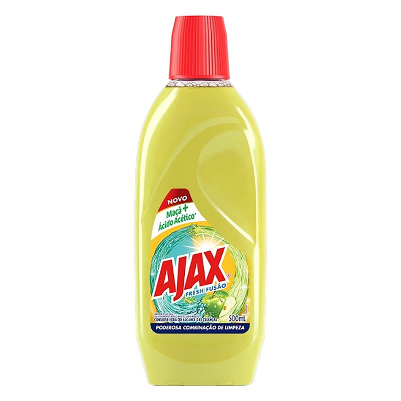 Limpador-Uso-Geral-Maca-e-Acido-Acetico-Ajax-Fresh-Fusao-Frasco-500ml