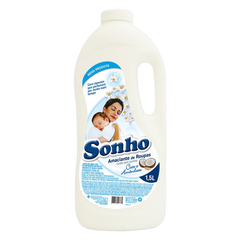 Amaciante-de-Roupa-Diluido-Coco-e-Amendoas-Sonho-Galao-15l