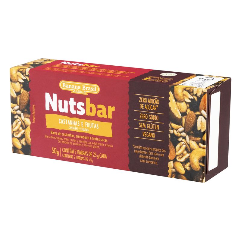 Barra-de-Nuts-Castanhas-e-Frutas-Zero-Acucar-Nutsbar-Caixa-50g-com-2-Unidades