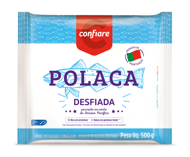 Polaca-Desfiada-Congelada-Confiare-Pacote-500g