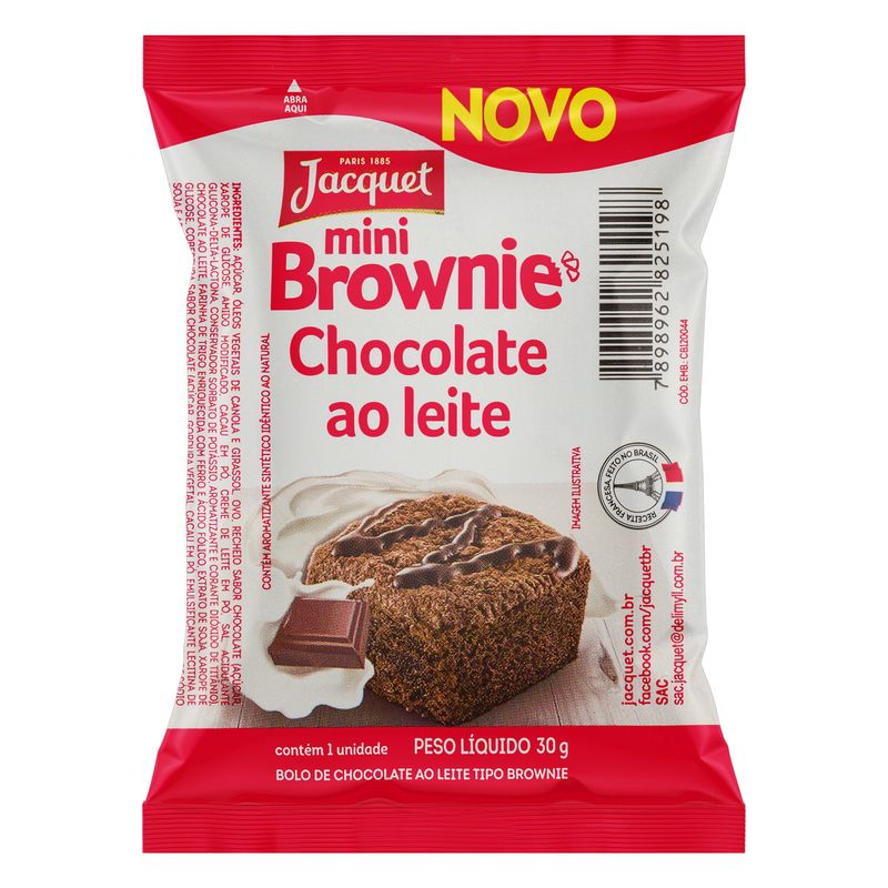 Minibrownie-Chocolate-ao-Leite-Jacquet-Pacote-30g