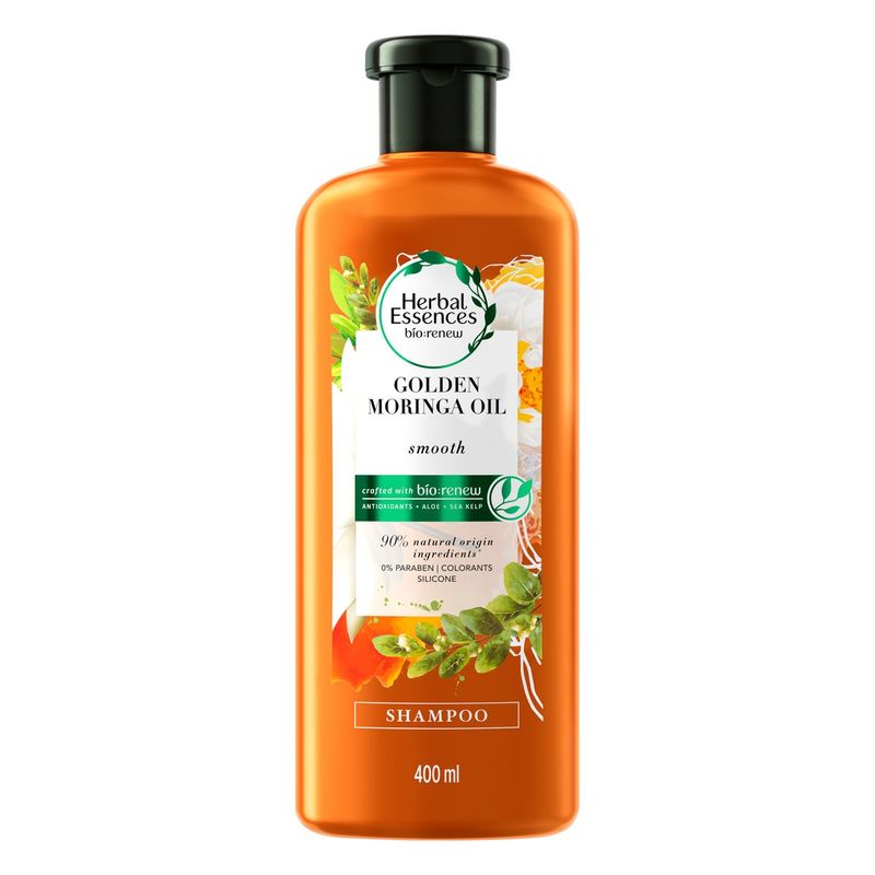 Shampoo-Golden-Moringa-Oil-Smooth-Bio--Renew-Herbal-Essences-Frasco-400ml