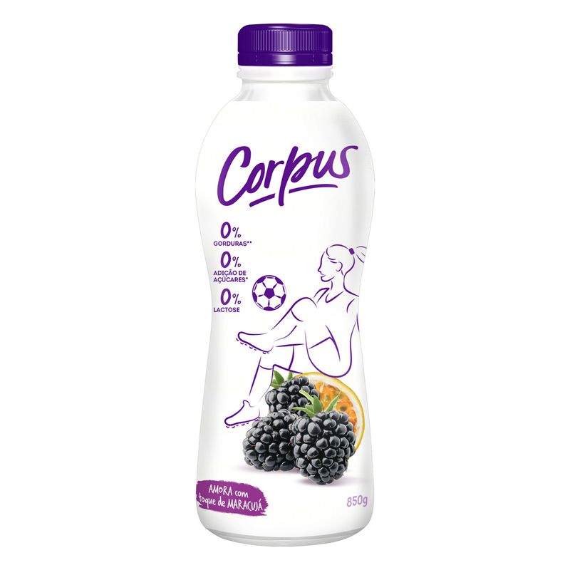 Iogurte-Amora-e-Maracuja-Zero-Lactose-Corpus-Garrafa-850g