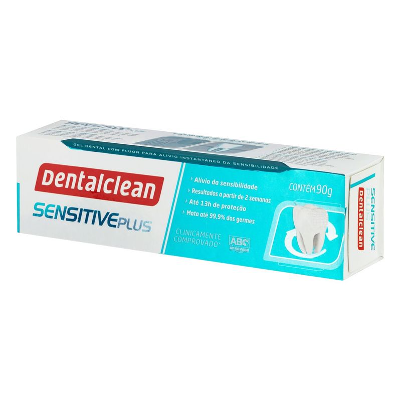 Gel-Dental-Dentalclean-Sensitive-Plus-Caixa-90g