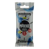 Preservativo Masculino Lubrificado Sensitive Retardante 2 em 1 Sensações Prudence Pacote com 6 Unidades Embalagem Econômica