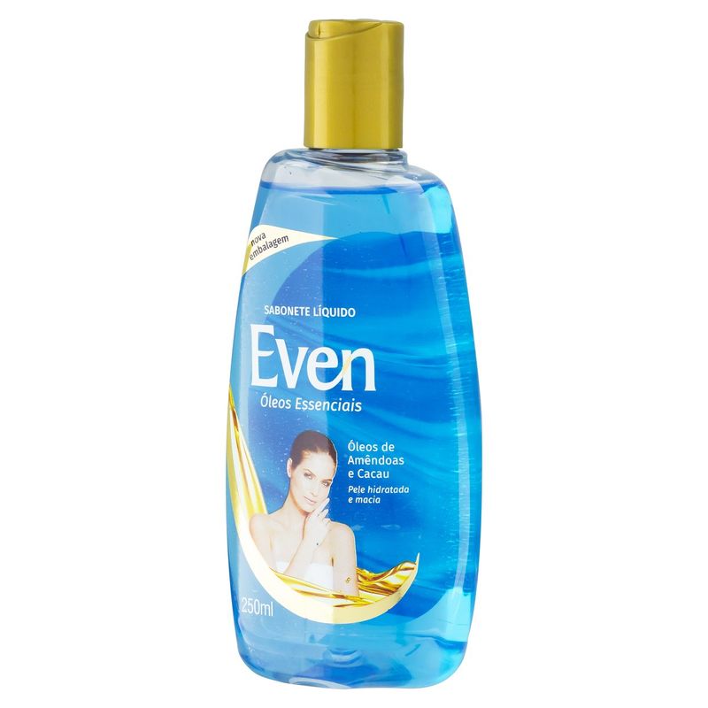 Sabonete-Liquido-Amendoas-e-Cacau-Even-Oleos-Essenciais-Frasco-250ml
