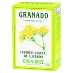 Sabonete-em-Barra-de-Glicerina-Vegetal-Erva-Doce-Granado-Caixa-90g