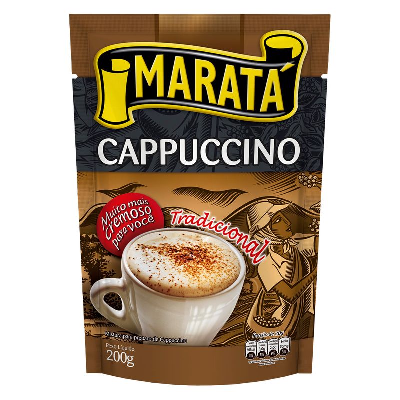 Cappuccino-Soluvel-Tradicional-Marata-Sache-200g