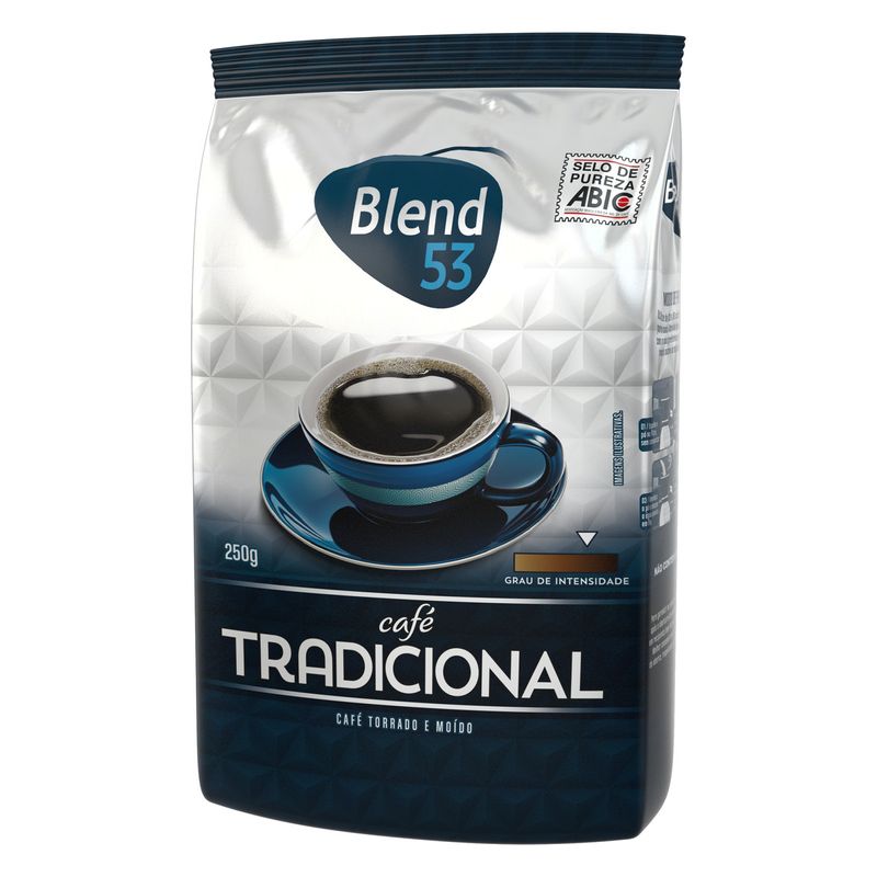 Cafe-Torrado-e-Moido-Tradicional-Blend-53-Pacote-250g