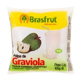 Polpa Congelada de Graviola Brasfrut Pacote 100g