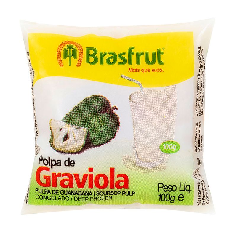 Polpa-de-Graviola-Congelada-Brasfrut-Pacote-100g