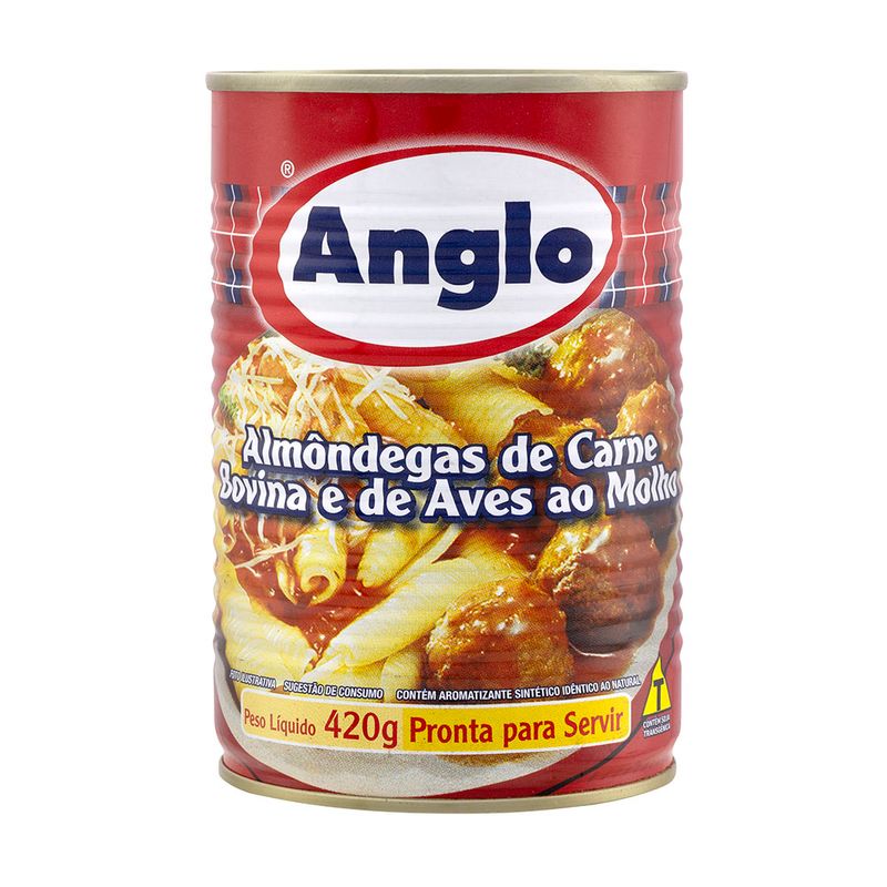 Almondegas-de-Carne-Bovina-e-de-Aves-ao-Molho-Anglo-Lata-420g