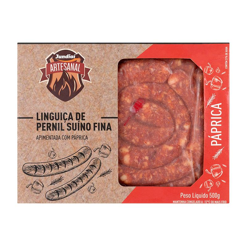 Linguica-de-Pernil-Fina-Apimentada-com-Paprica-Jundiai-Artesanal-Caixa-500g