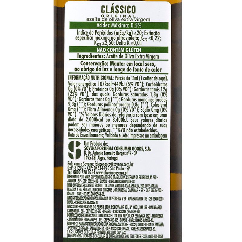 Azeite-de-Oliva-Extra-Virgem-Classico-Original-Oliveira-da-Serra-Vidro-500ml