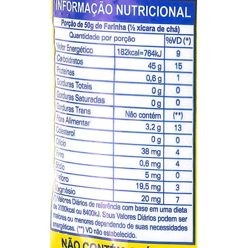 Farinha-de-Mandioca-Branca-Copioba-Torradinha-da-Bahia-Arco-Verde-Pacote-1kg