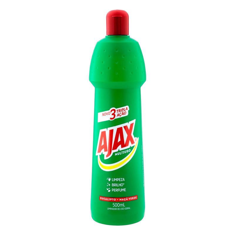 Limpador-Multiuso-Tripla-Acao-Eucalipto-e-Maca-Verde-Ajax-Squeeze-500ml